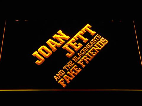 Joan Jett And The Blackhearts Fake Friends LED Neon Sign